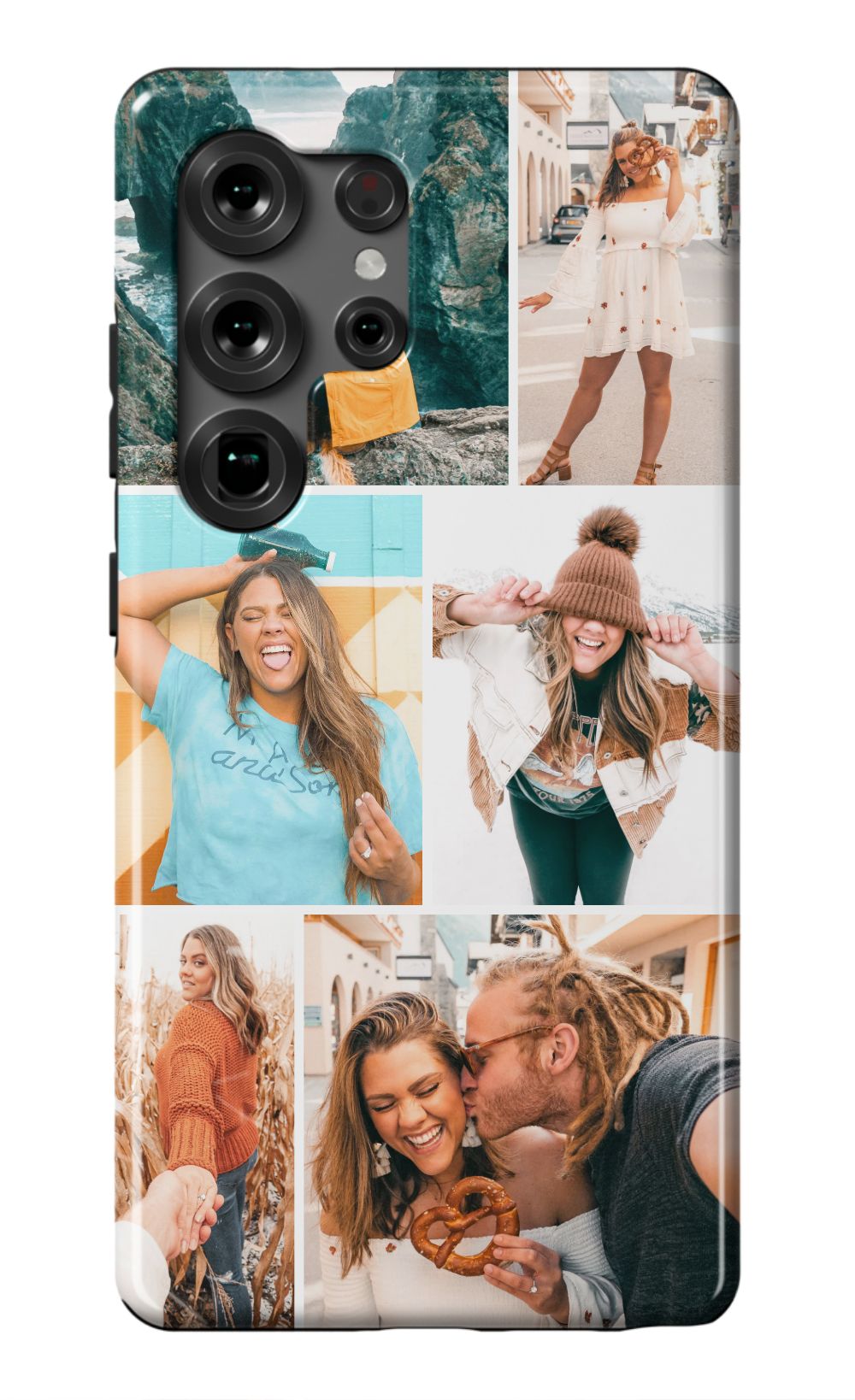 Photo Collage Phone Case - Scatter Collage 2