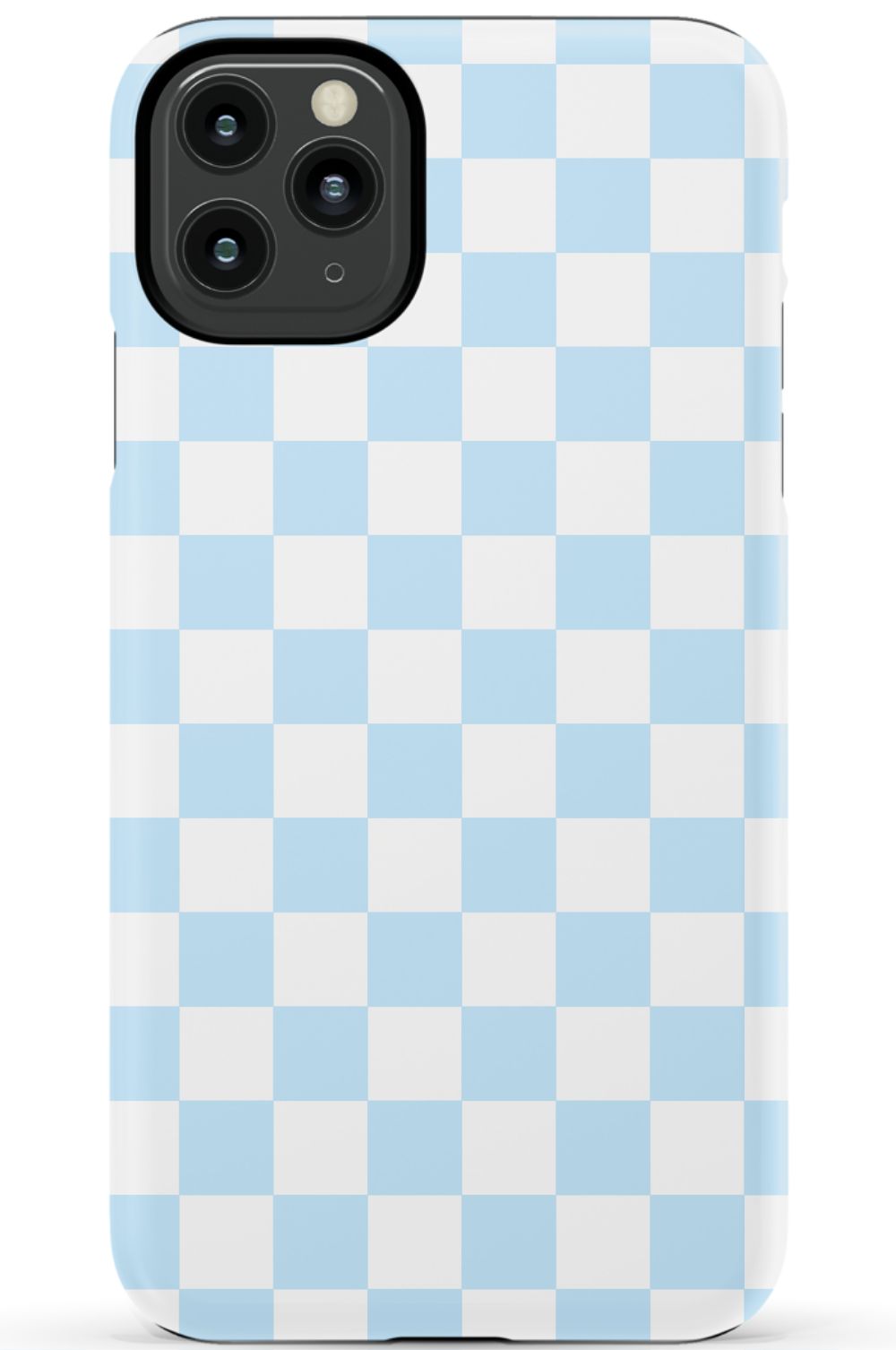 Blue Checkers iPhone Case