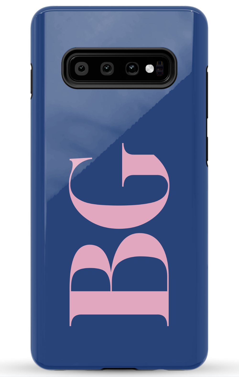 NAVY CHIC Monogram Phone Case Admin
