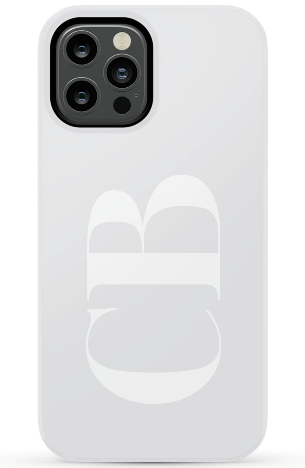 BRIGHT GRAY Monogram Phone Case Admin