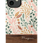Floral Wood Phone Case