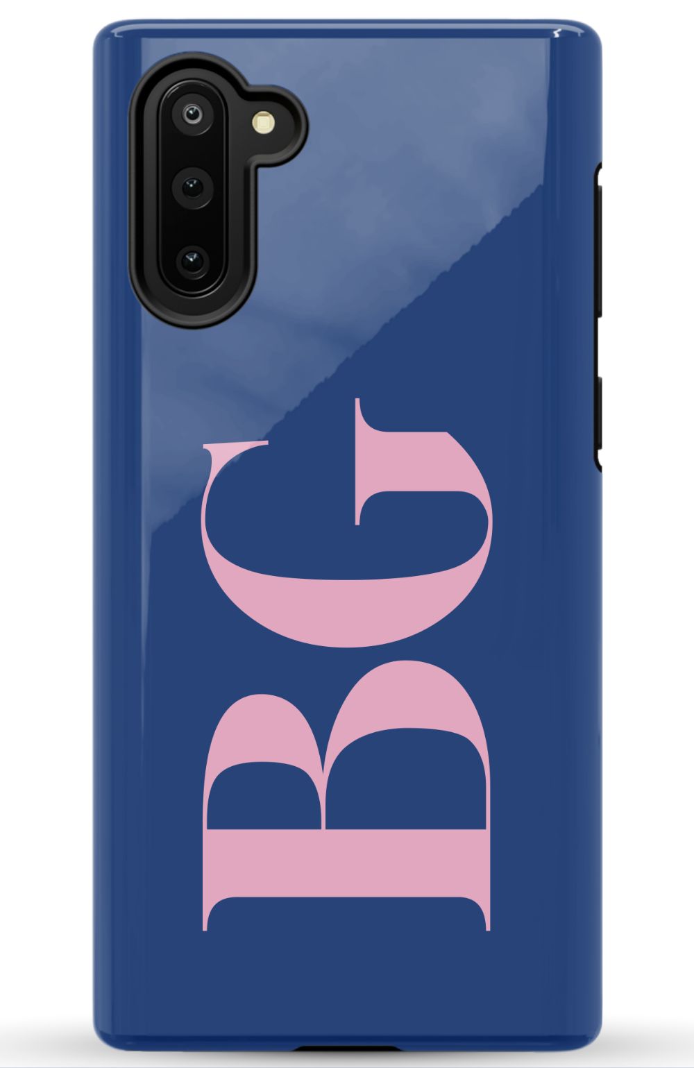 NAVY CHIC Monogram Phone Case Admin