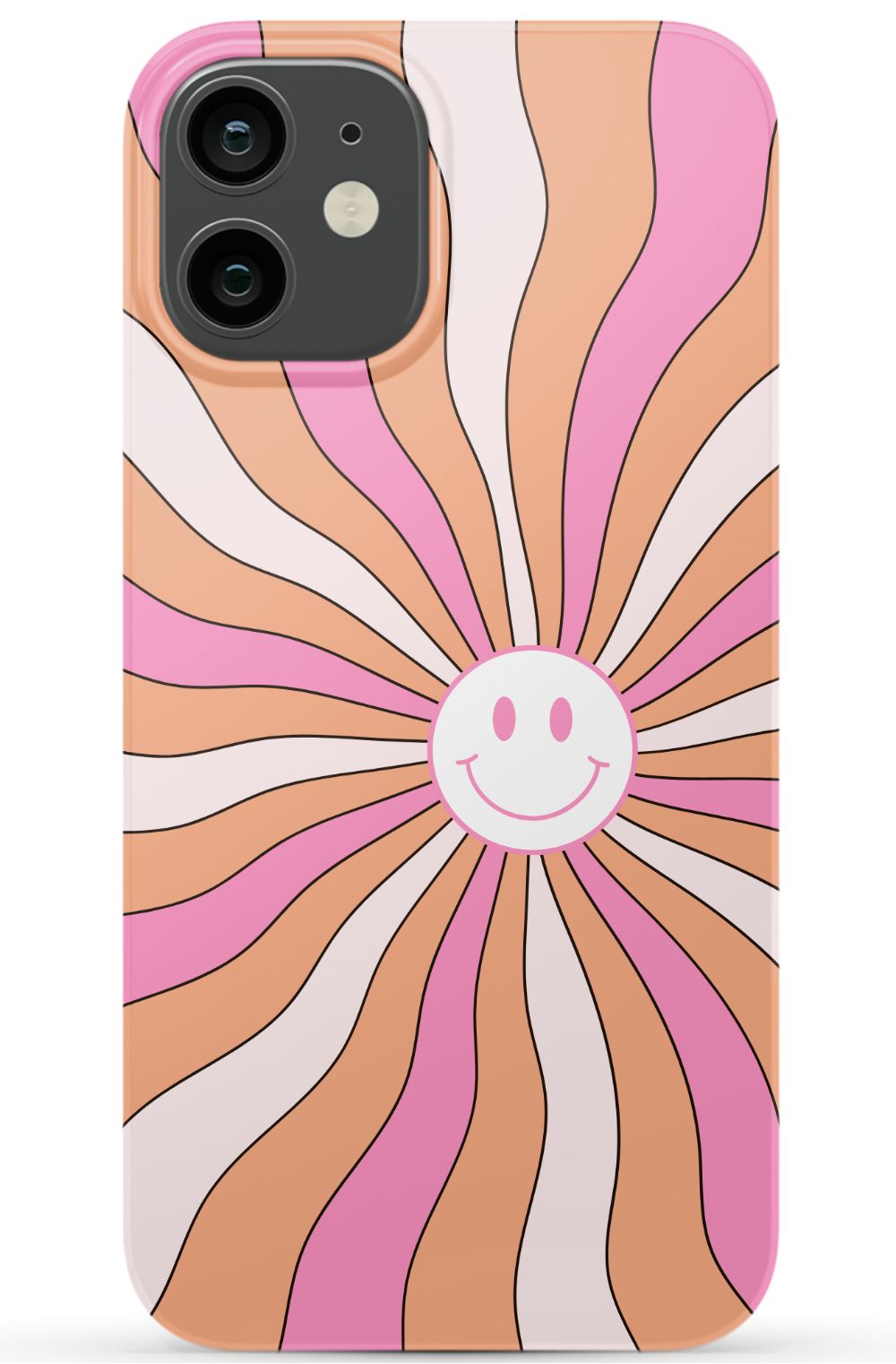 Retro Smiley Face iPhone Case