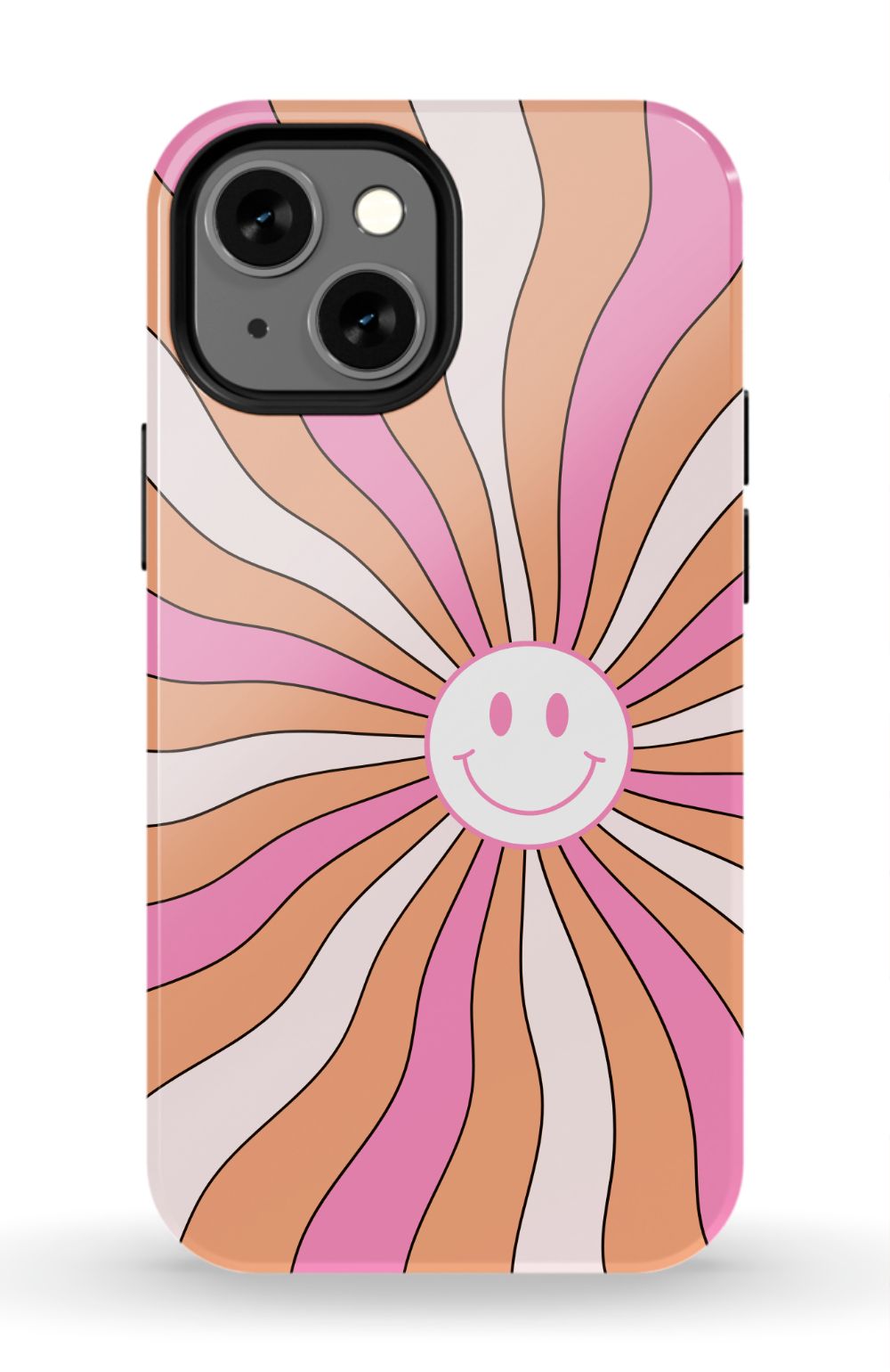 Retro Smiley Face iPhone Case