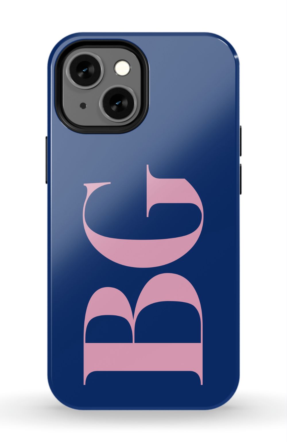 NAVY CHIC Monogram Phone Case Admin