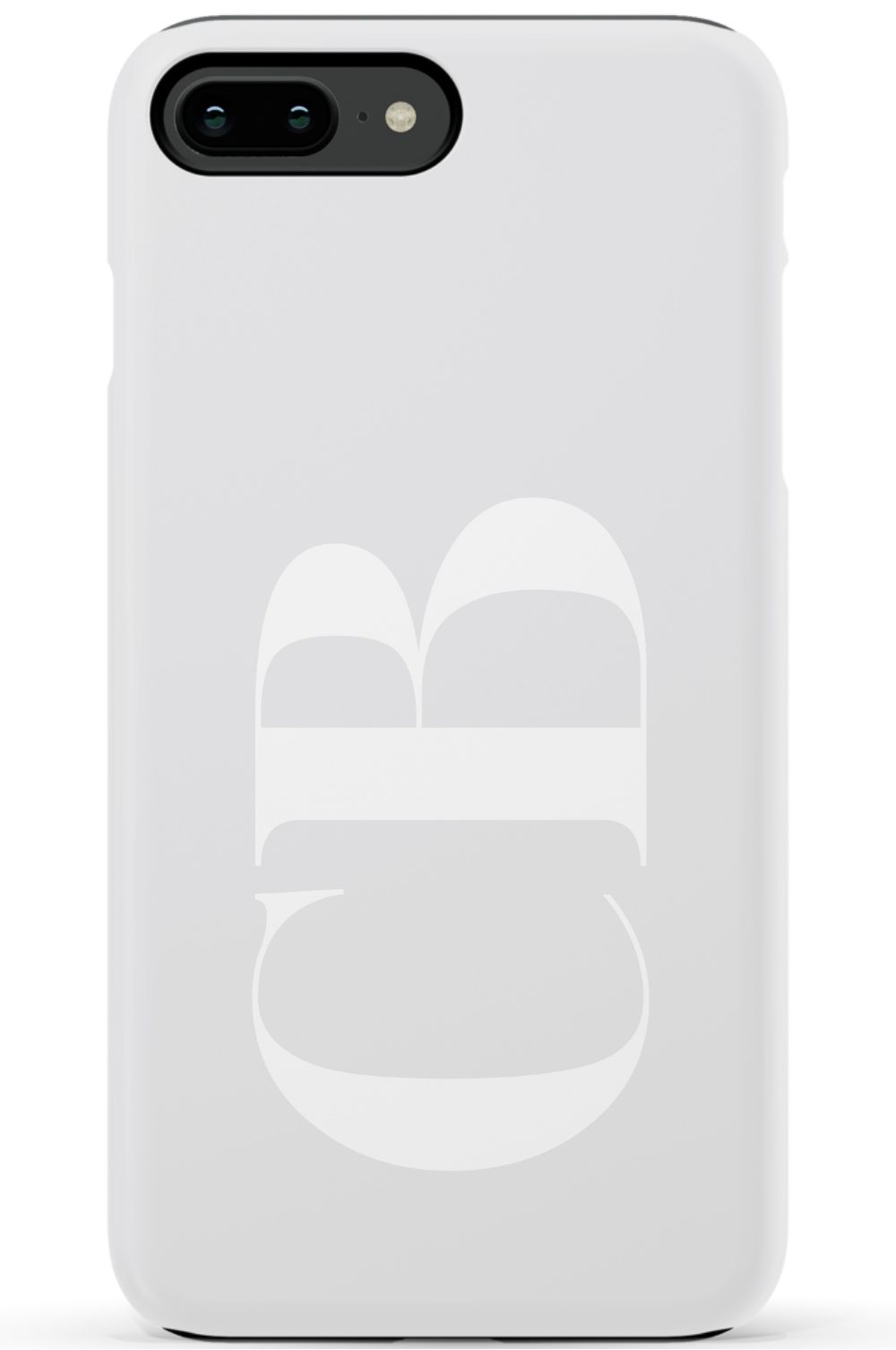 BRIGHT GRAY Monogram Phone Case Admin