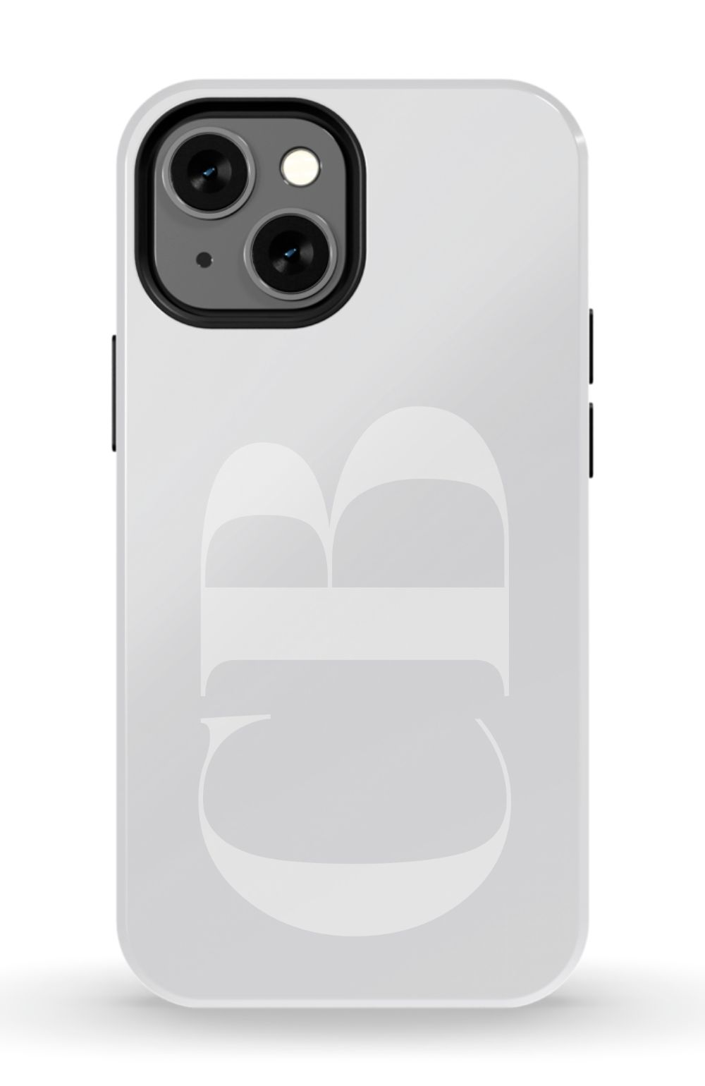 BRIGHT GRAY Monogram Phone Case Admin