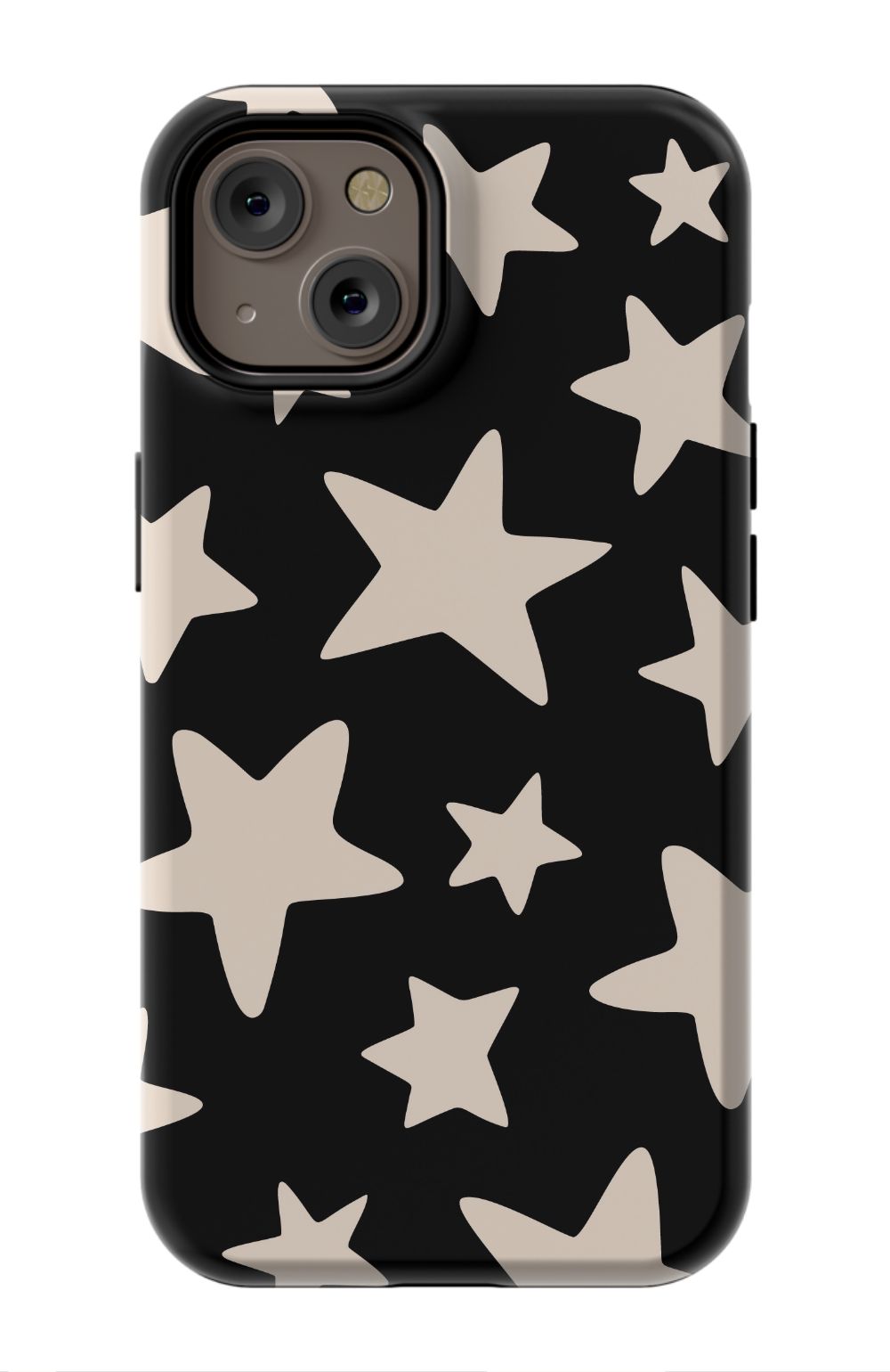 Black Funky Stars Phone Case Admin