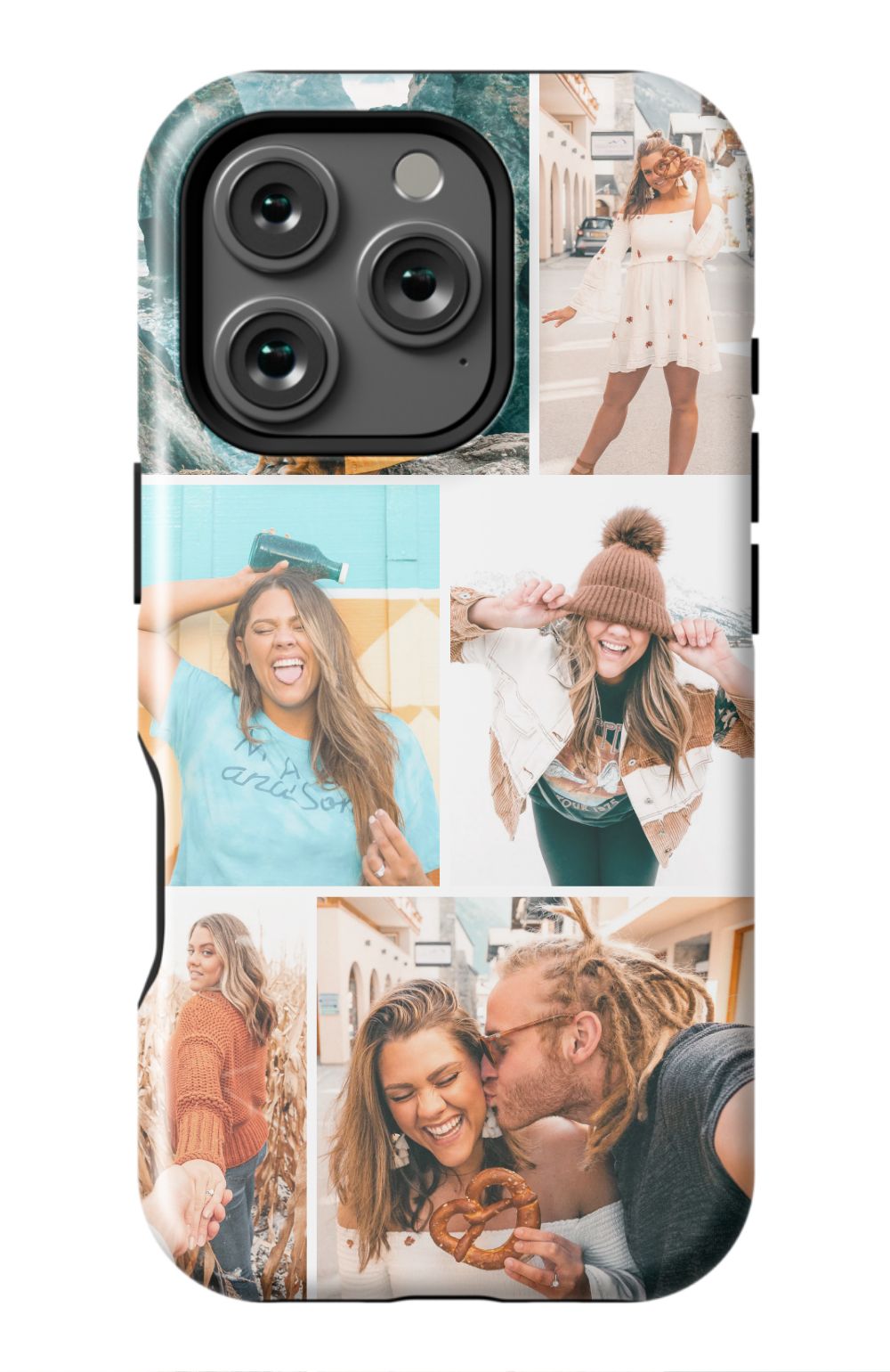 Photo Collage Phone Case - Scatter Collage 2