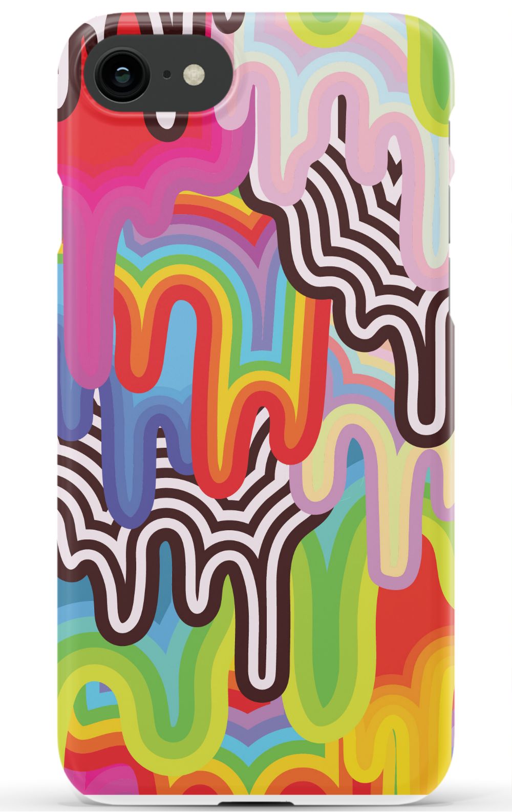 Trippy Drip iPhone Case