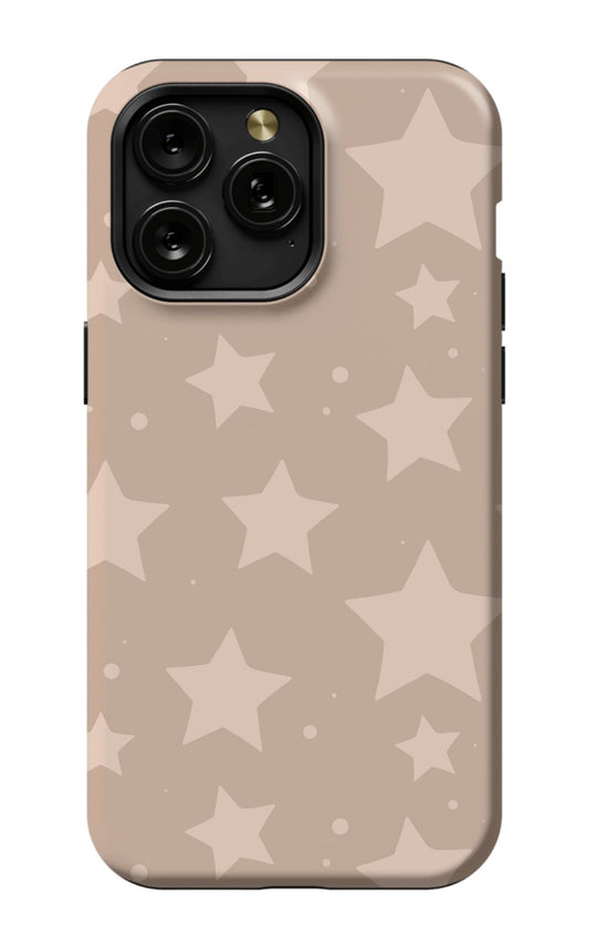 BEIGE STARS Phone Case Admin