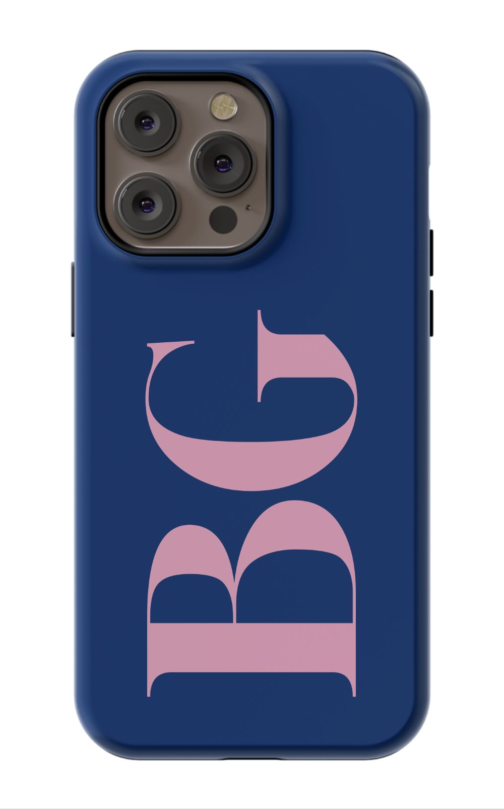NAVY CHIC Monogram Phone Case Admin
