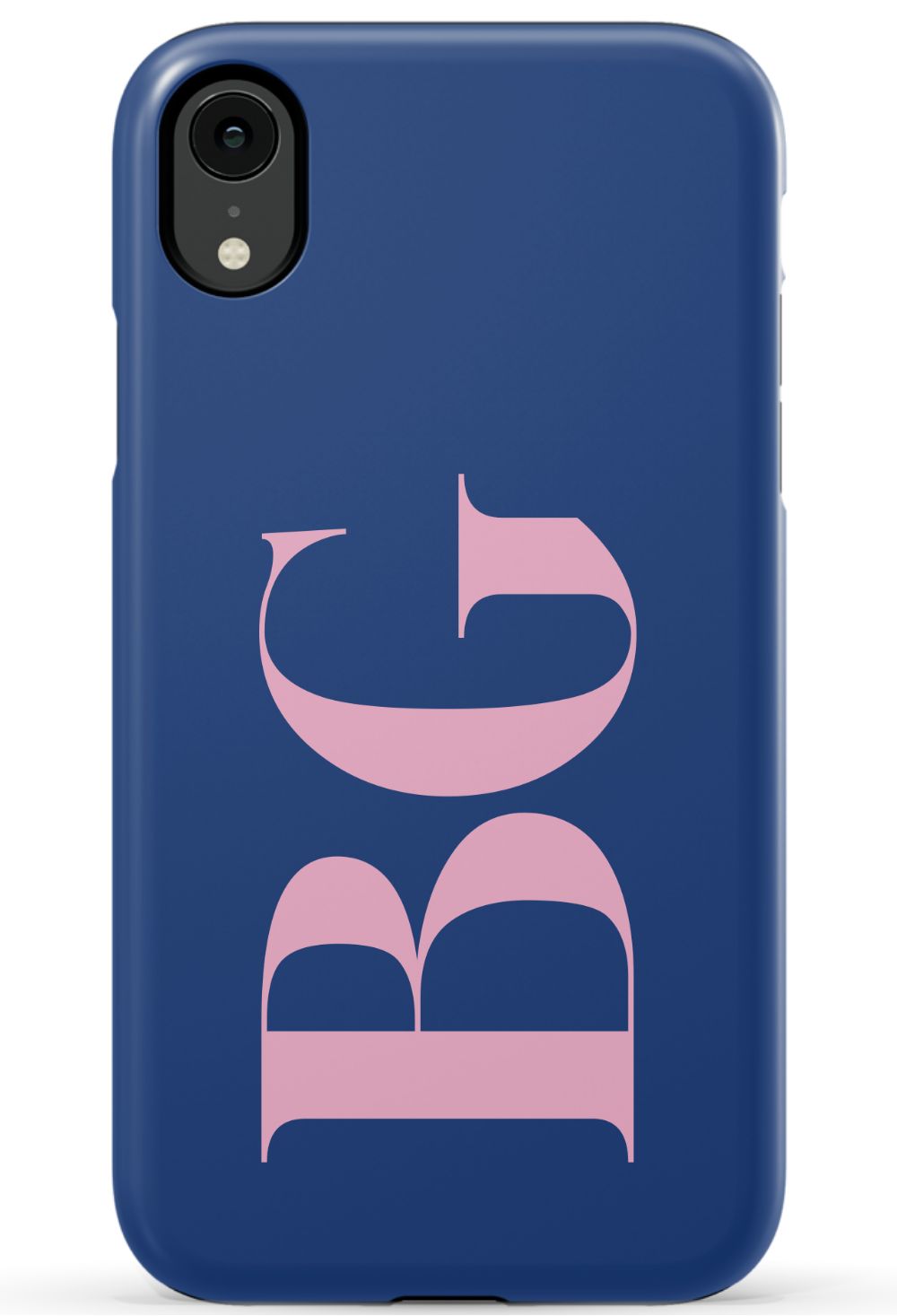 NAVY CHIC Monogram Phone Case Admin