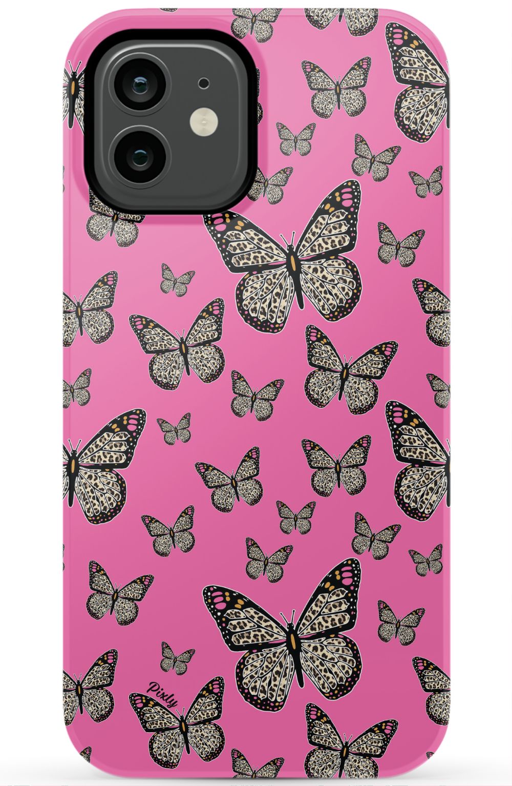 Pink Butterfly iPhone Case