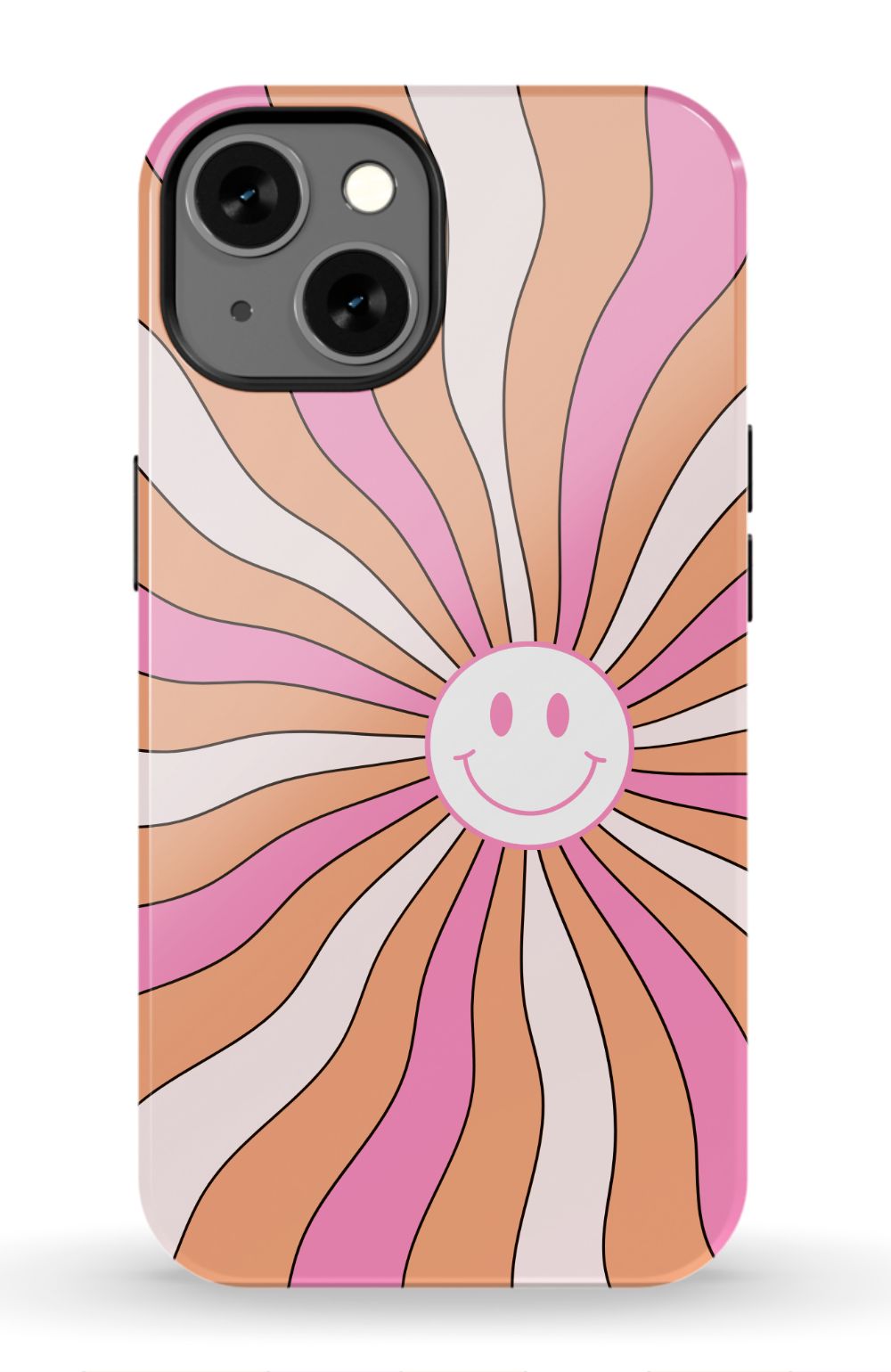 Retro Smiley Face iPhone Case