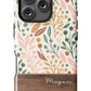 Floral Wood Phone Case