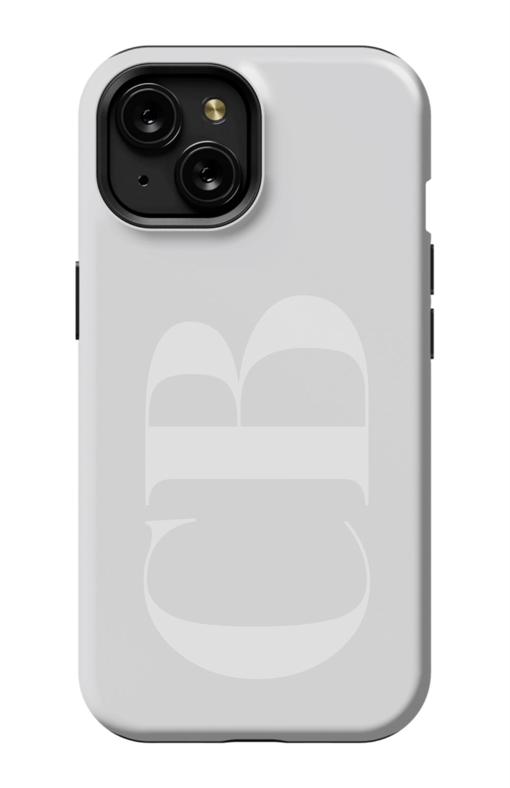BRIGHT GRAY Monogram Phone Case Admin