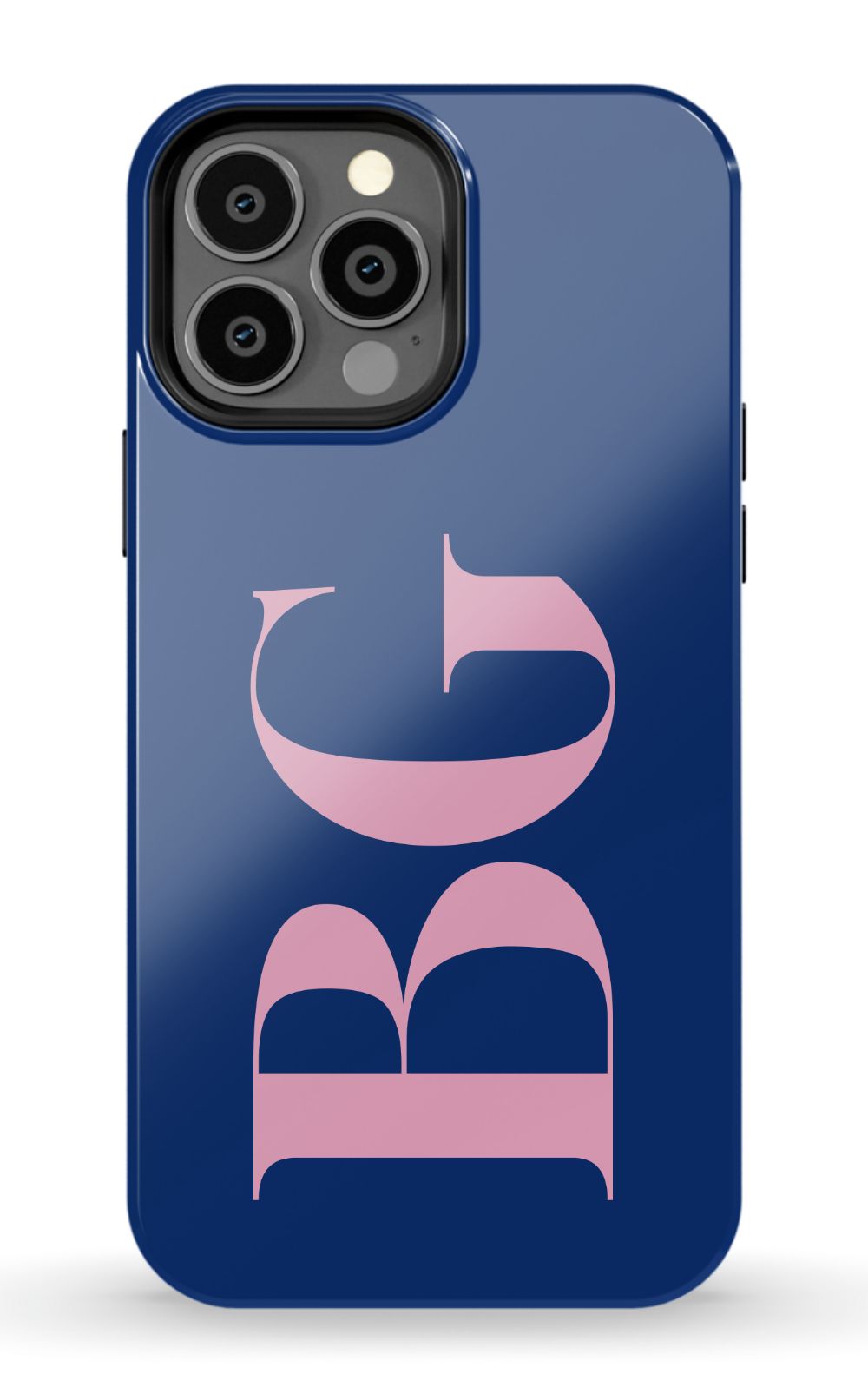 NAVY CHIC Monogram Phone Case Admin
