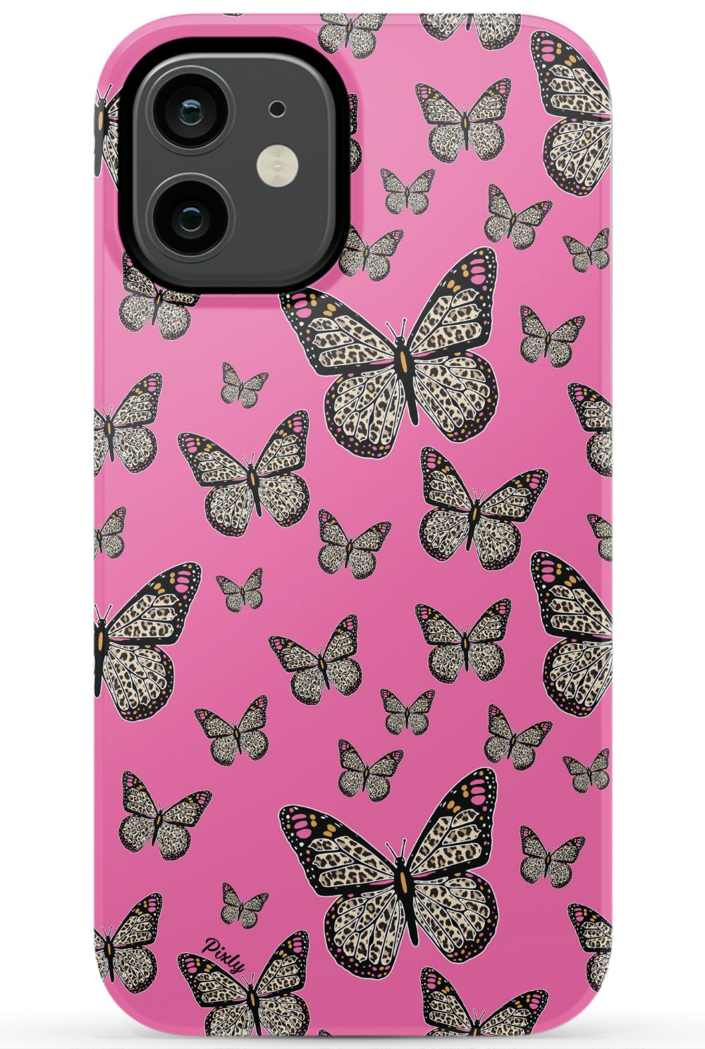 Pink Butterfly iPhone Case
