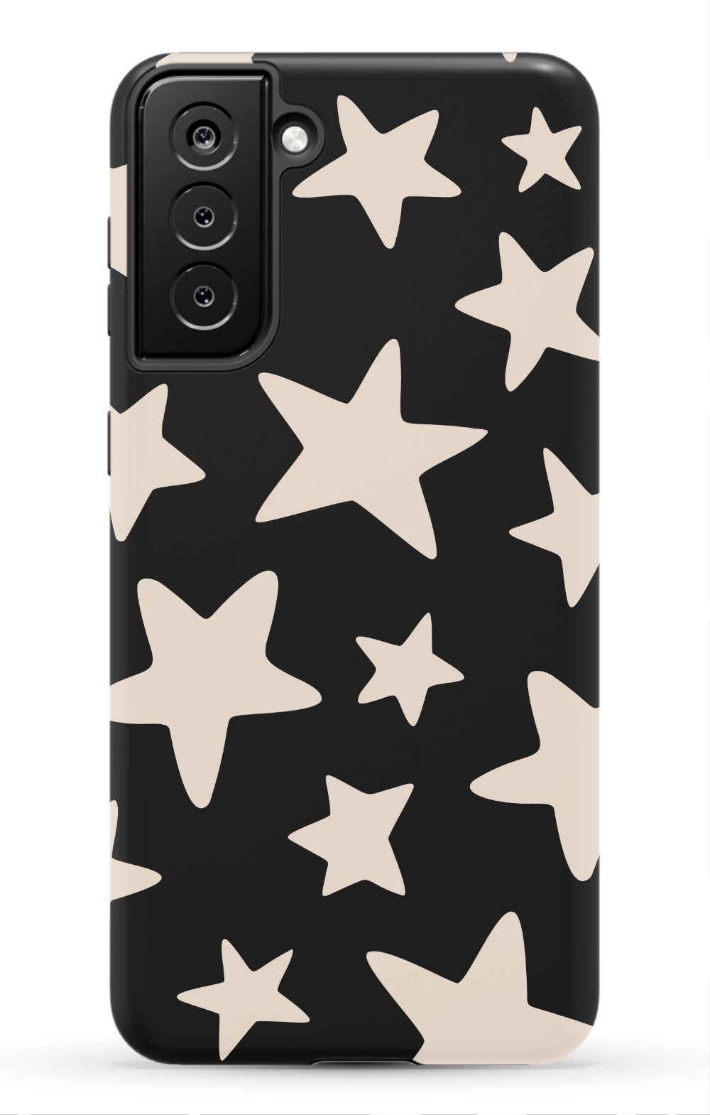 Black Funky Stars Phone Case Admin