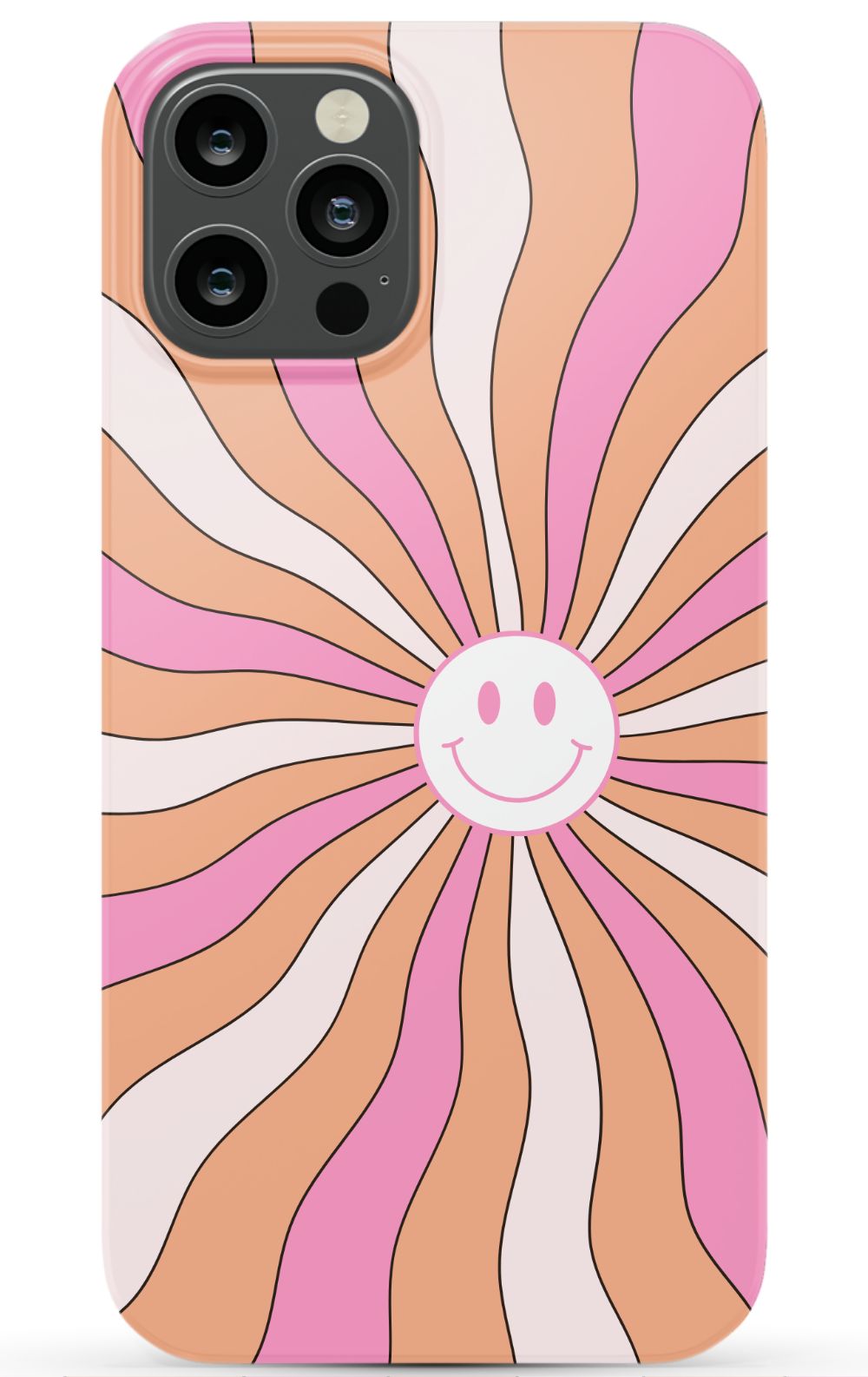 Retro Smiley Face iPhone Case