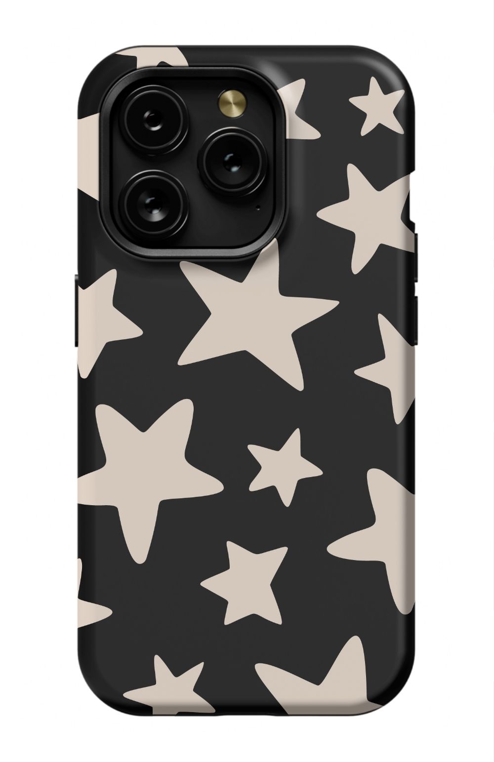 Black Funky Stars Phone Case Admin