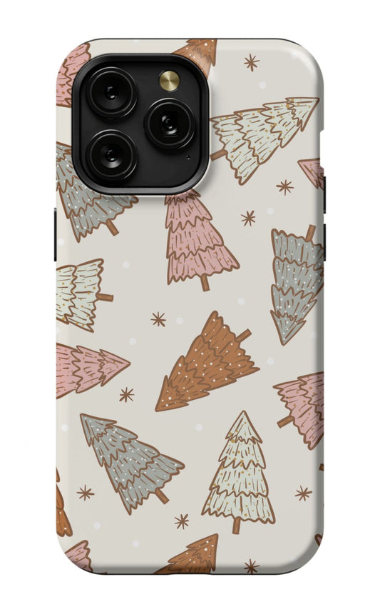 BOHO CHRISTMAS TREES Phone Case Admin