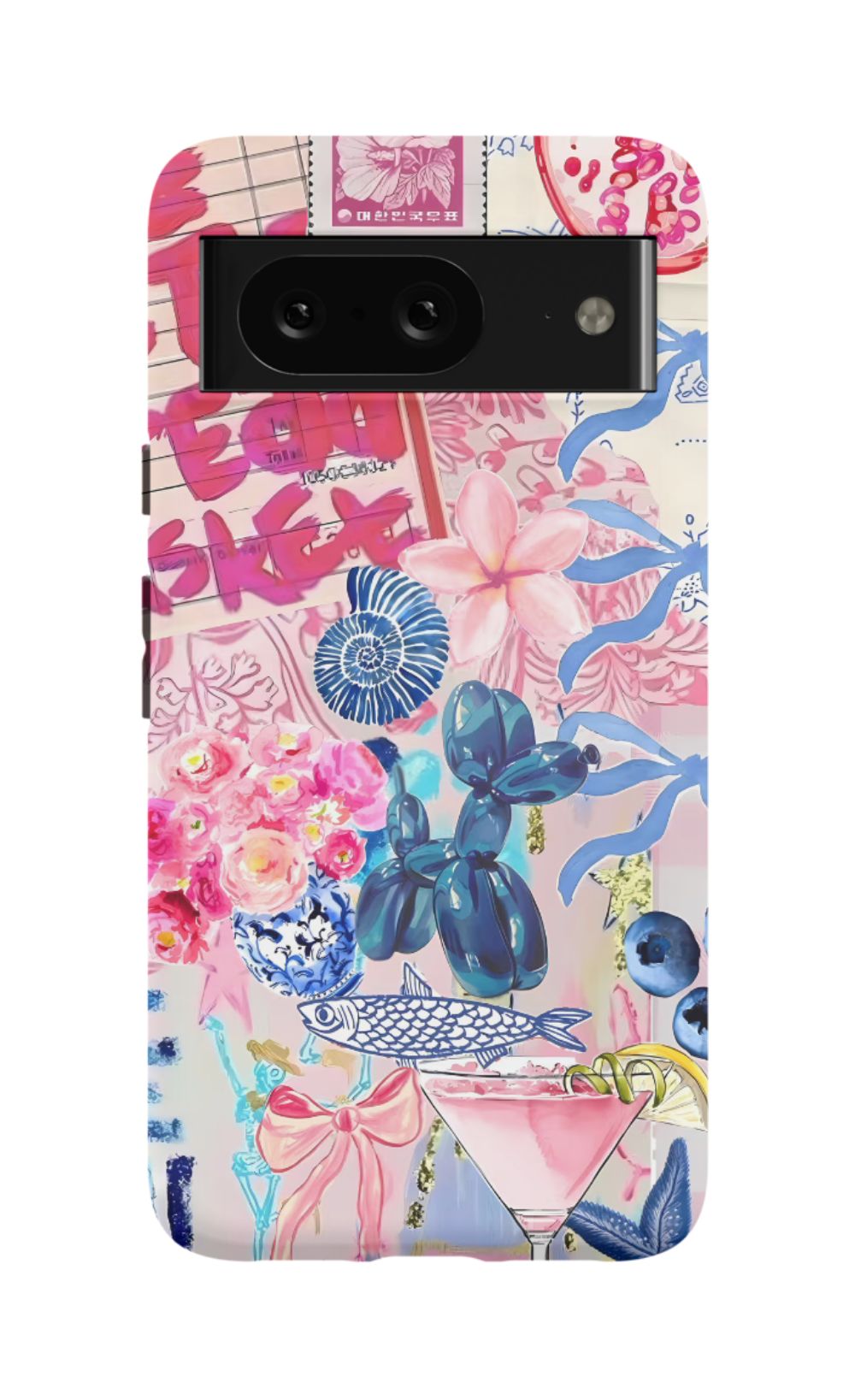 Preppy Aesthetic Collage Phone Case