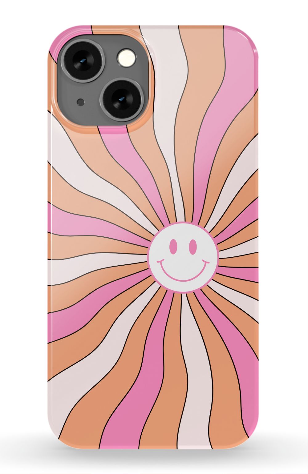 Retro Smiley Face iPhone Case