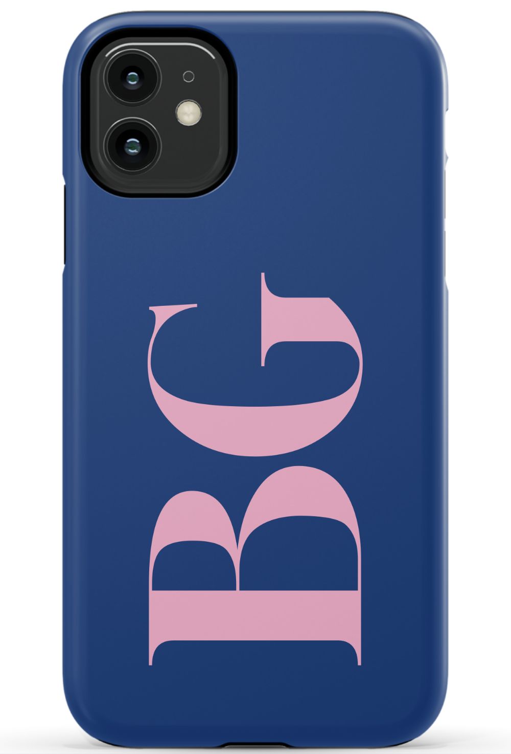NAVY CHIC Monogram Phone Case Admin