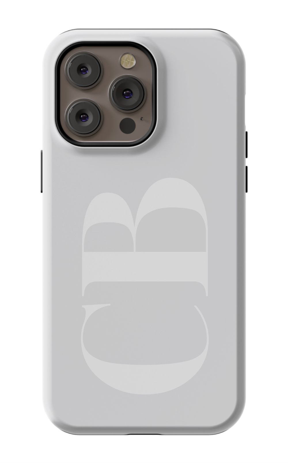 BRIGHT GRAY Monogram Phone Case Admin