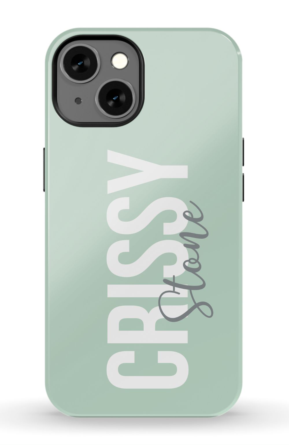 Mint Name iPhone Case
