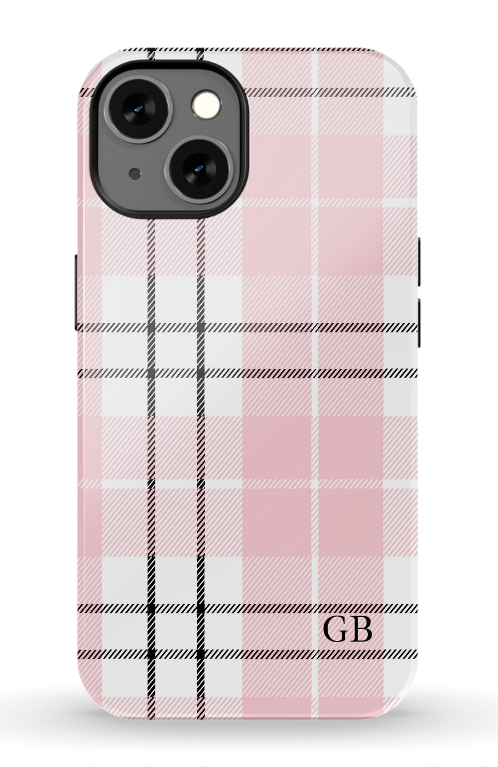 Pink Plaid iPhone Case