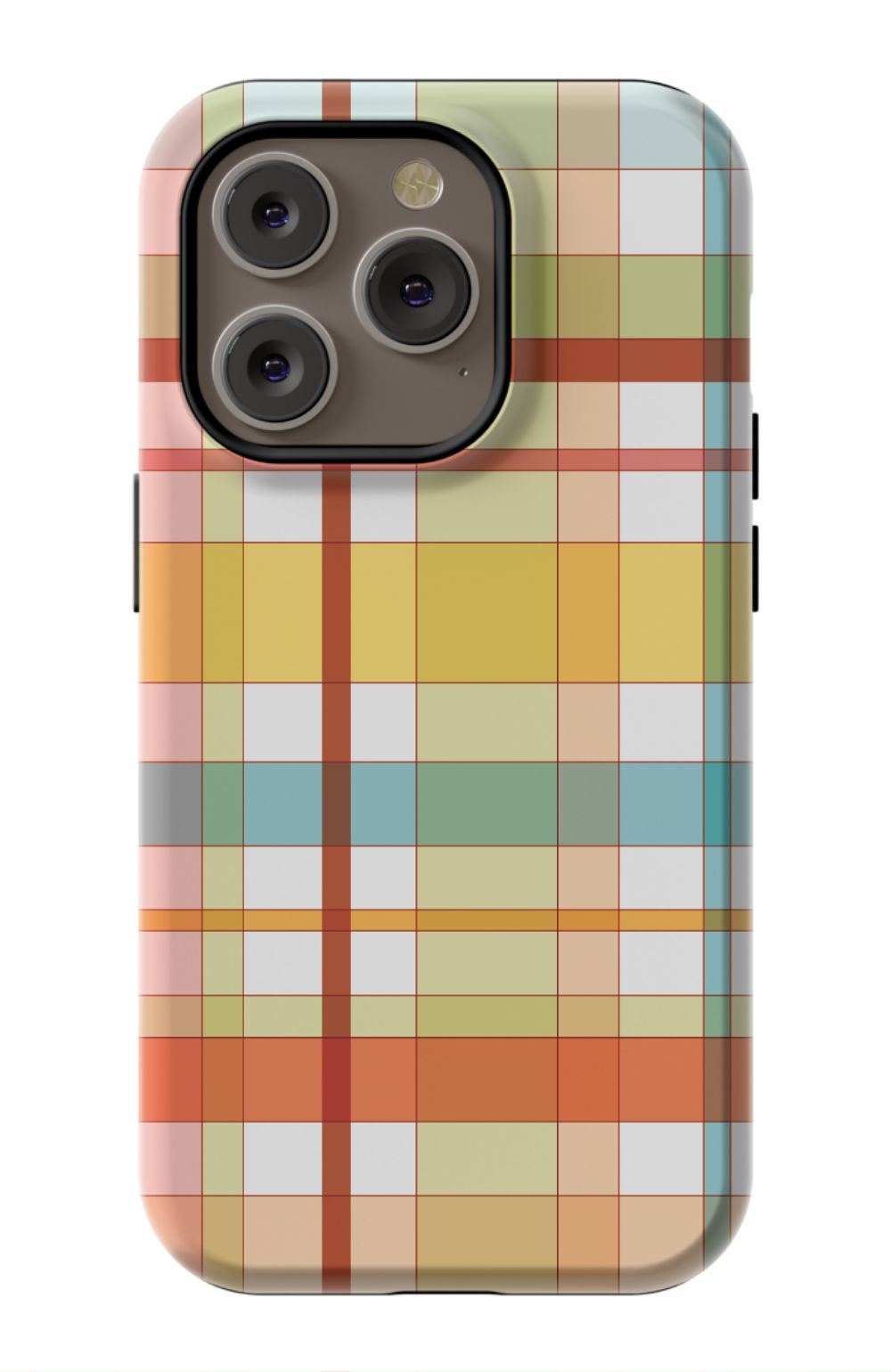 RETRO FALL PLAID Phone Case Admin
