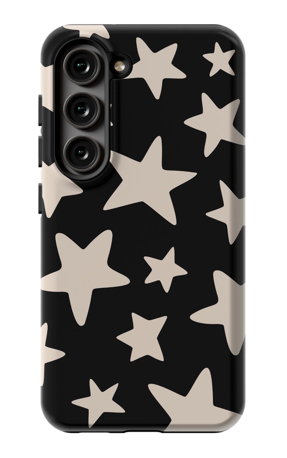 Black Funky Stars Phone Case Admin