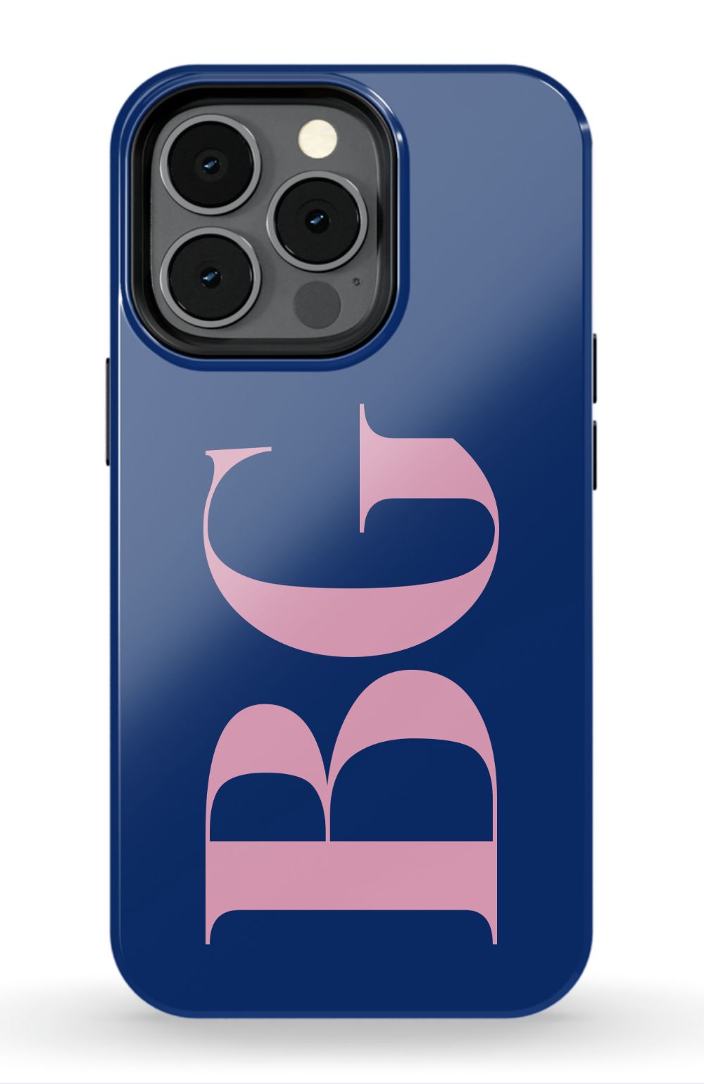 NAVY CHIC Monogram Phone Case Admin