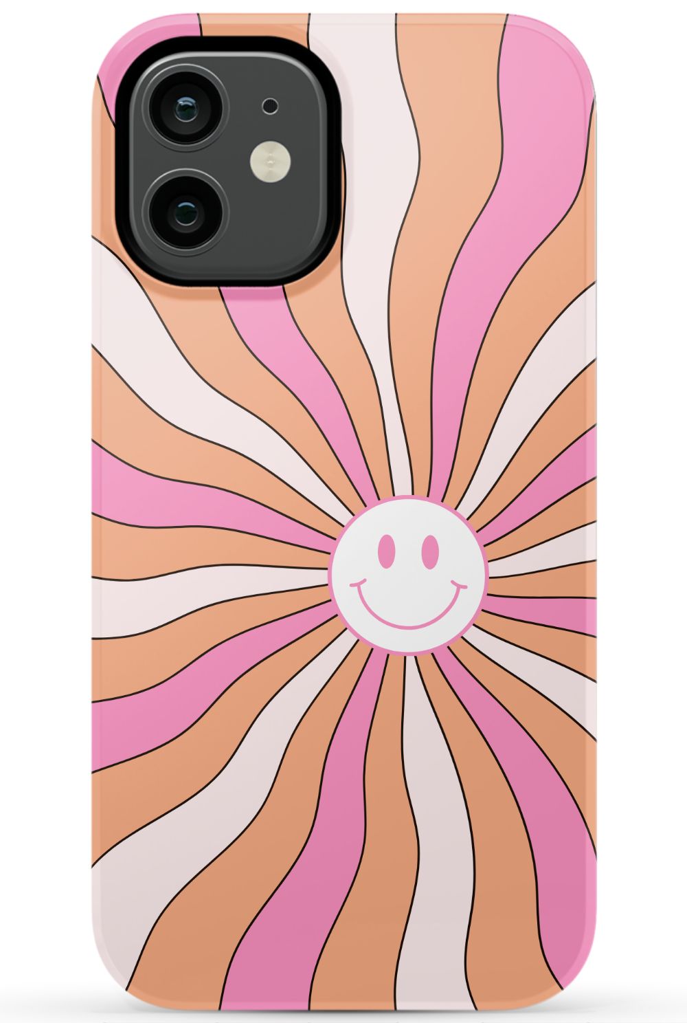Retro Smiley Face iPhone Case