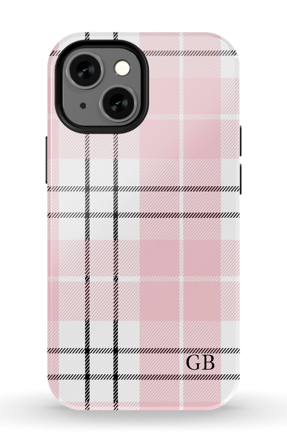 Pink Plaid iPhone Case