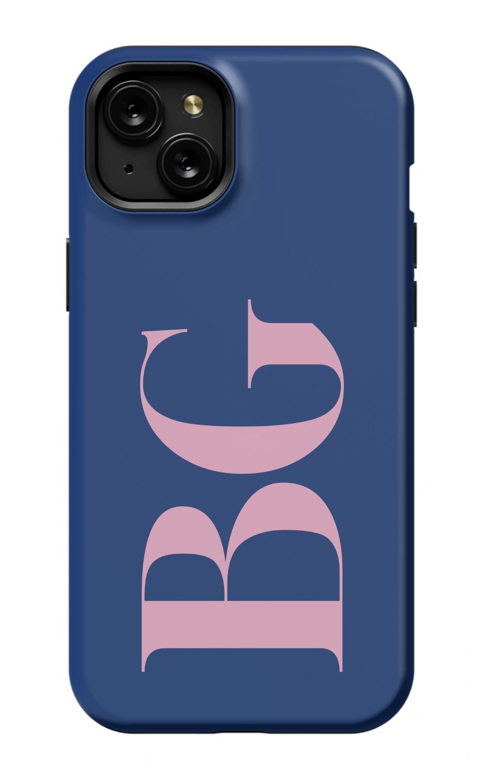 NAVY CHIC Monogram Phone Case Admin