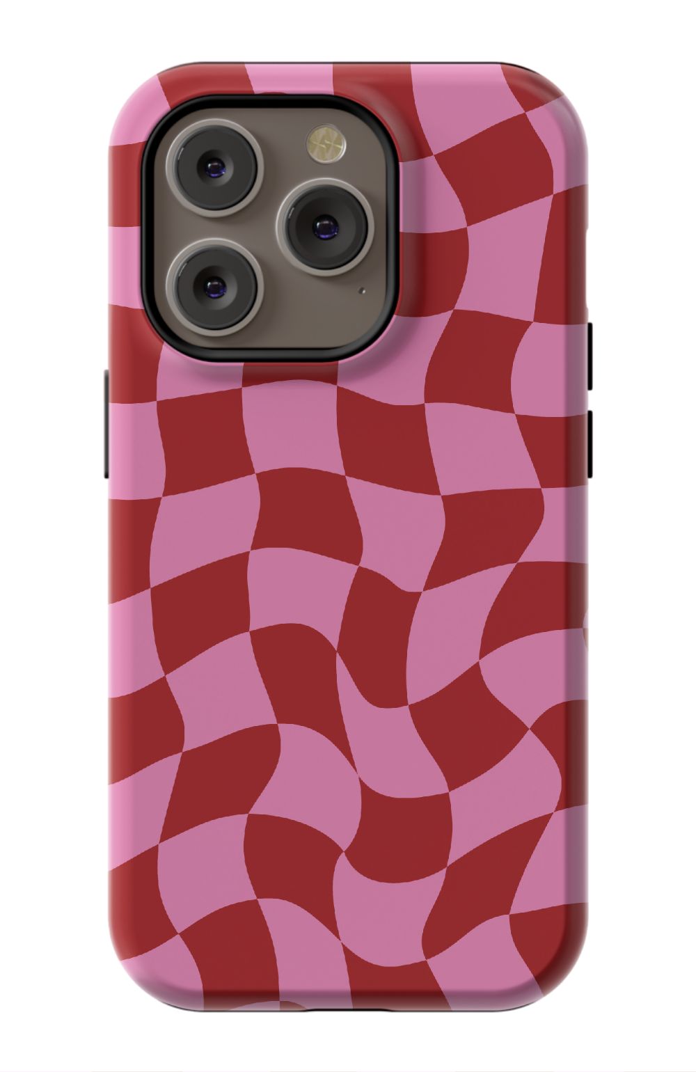Trippy Checkers iPhone Case