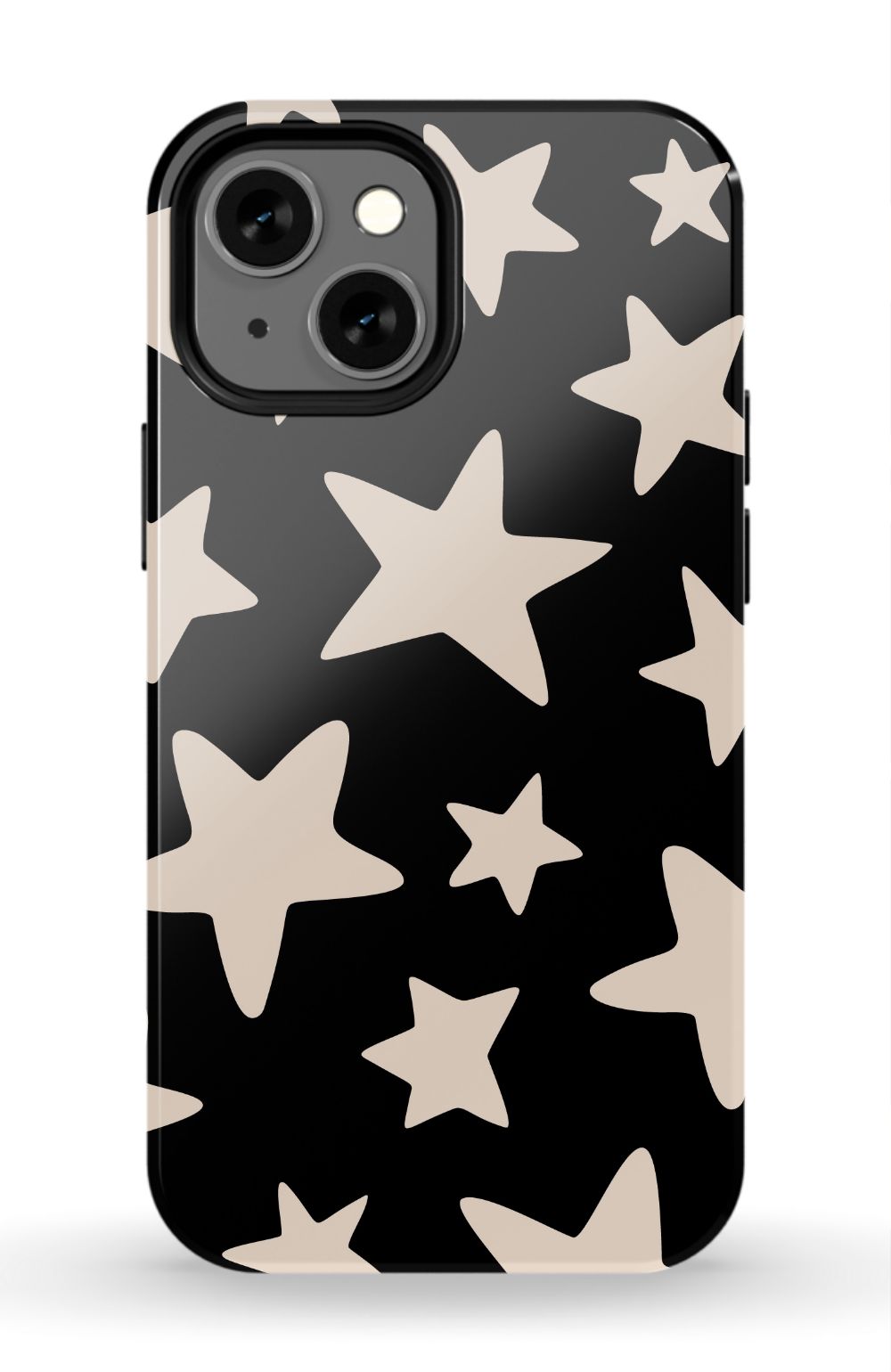Black Funky Stars Phone Case Admin