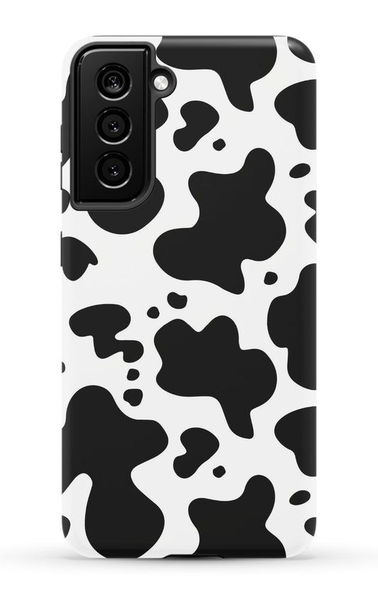 Black Cow Print Samsung Galaxy Case