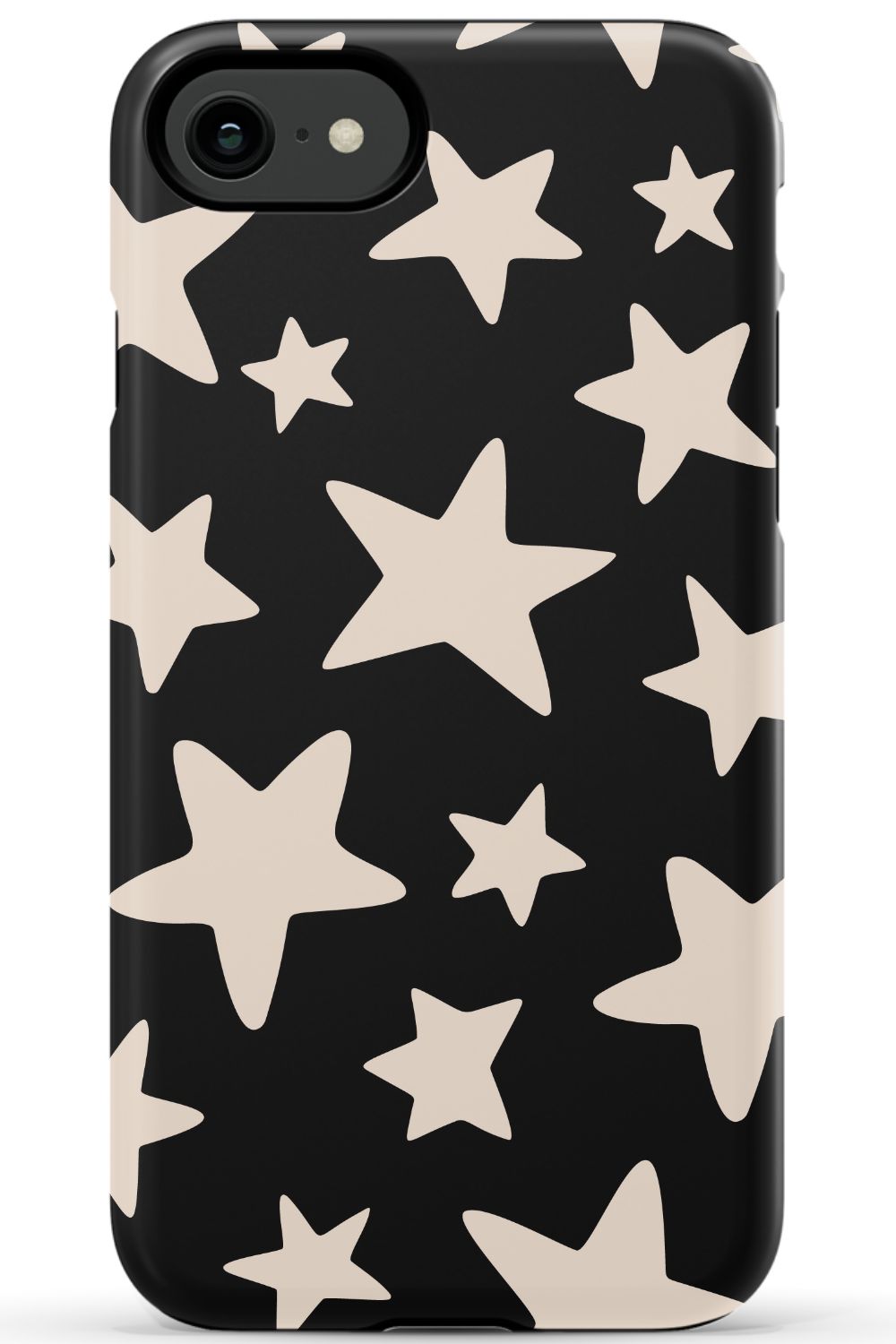 Black Funky Stars Phone Case Admin