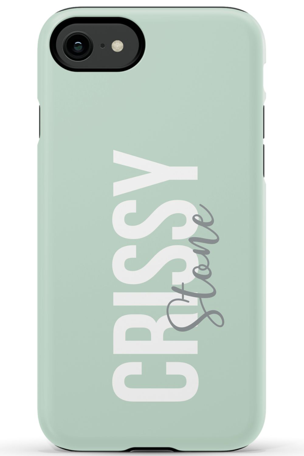 Mint Name iPhone Case