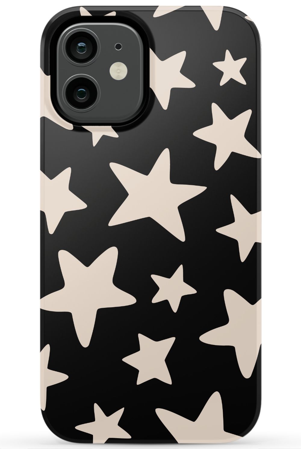 Black Funky Stars Phone Case Admin
