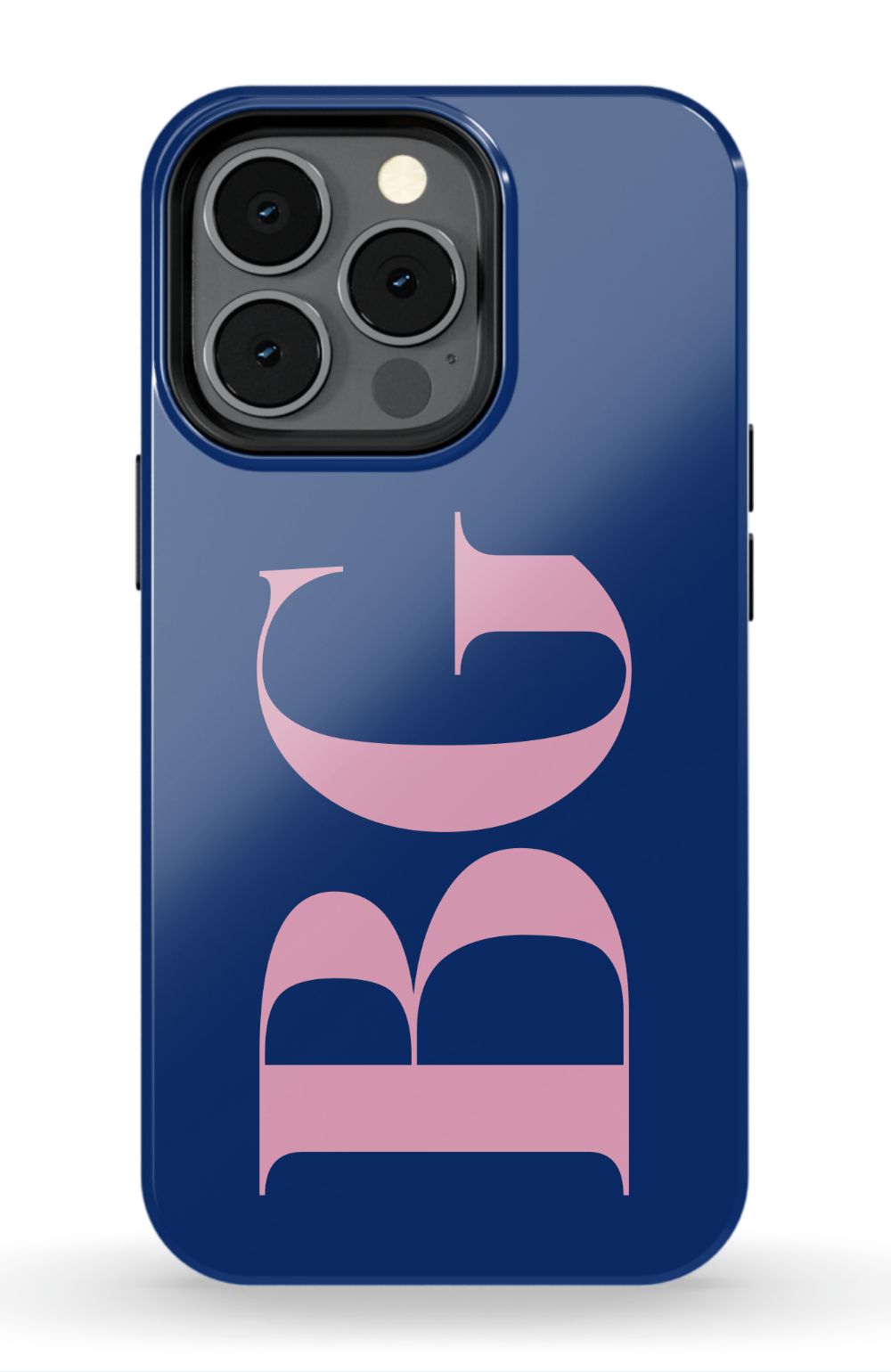 NAVY CHIC Monogram Phone Case Admin