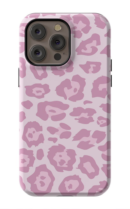 Pastel Pink Leopard iPhone Case