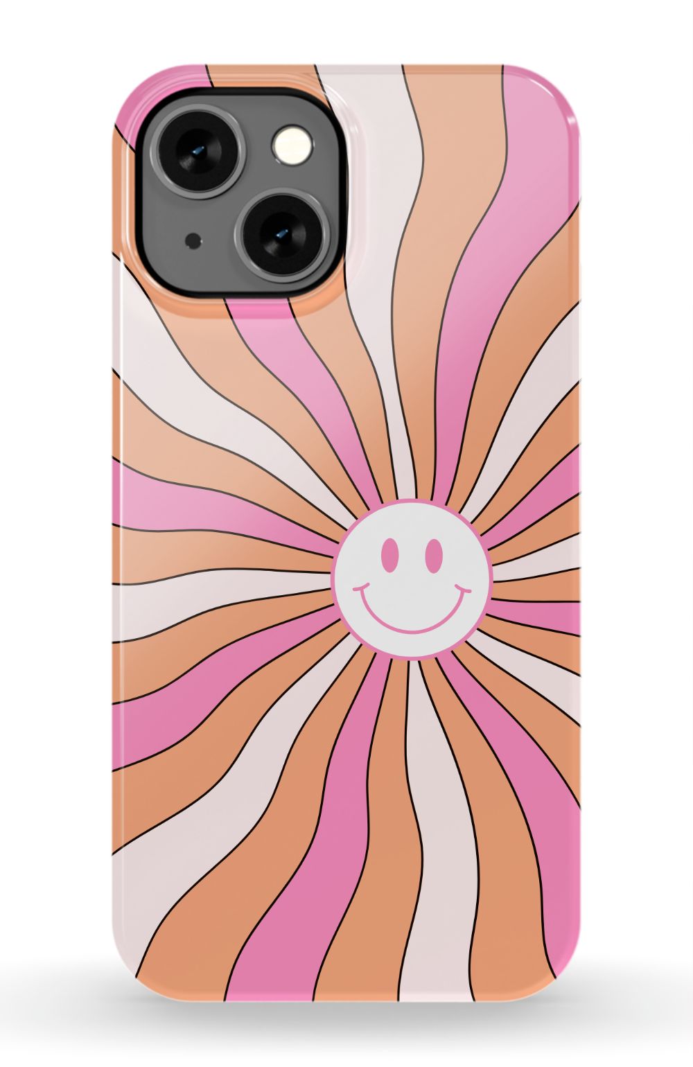 Retro Smiley Face iPhone Case