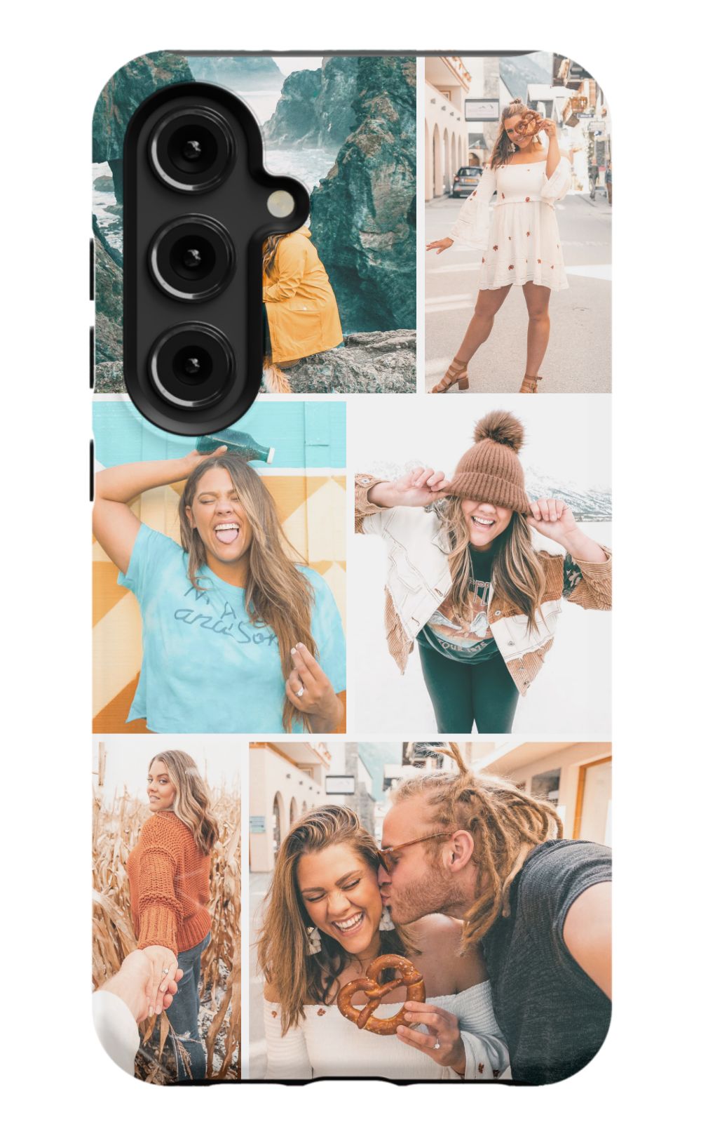 Photo Collage Phone Case - Scatter Collage 2