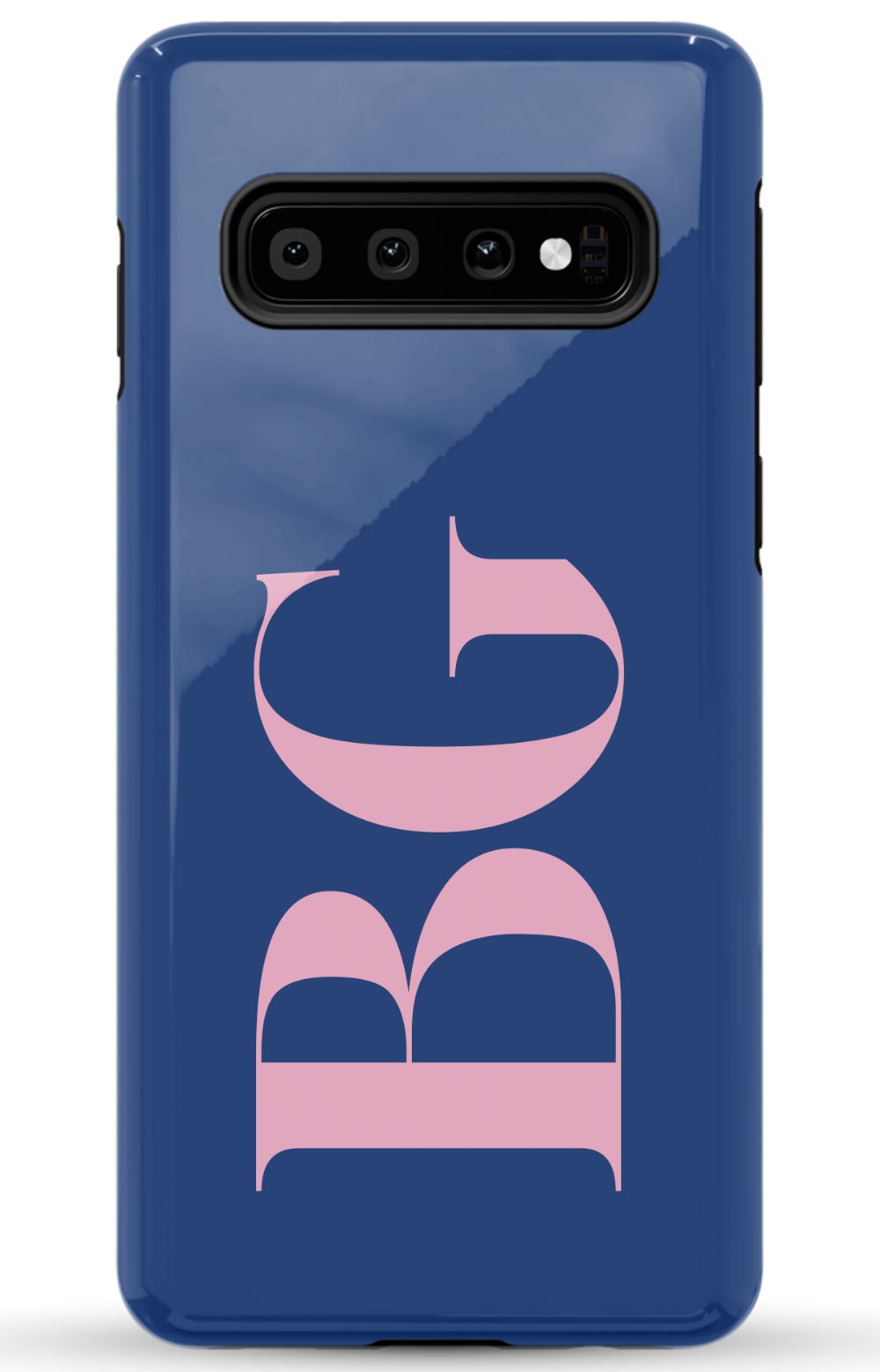 NAVY CHIC Monogram Phone Case Admin